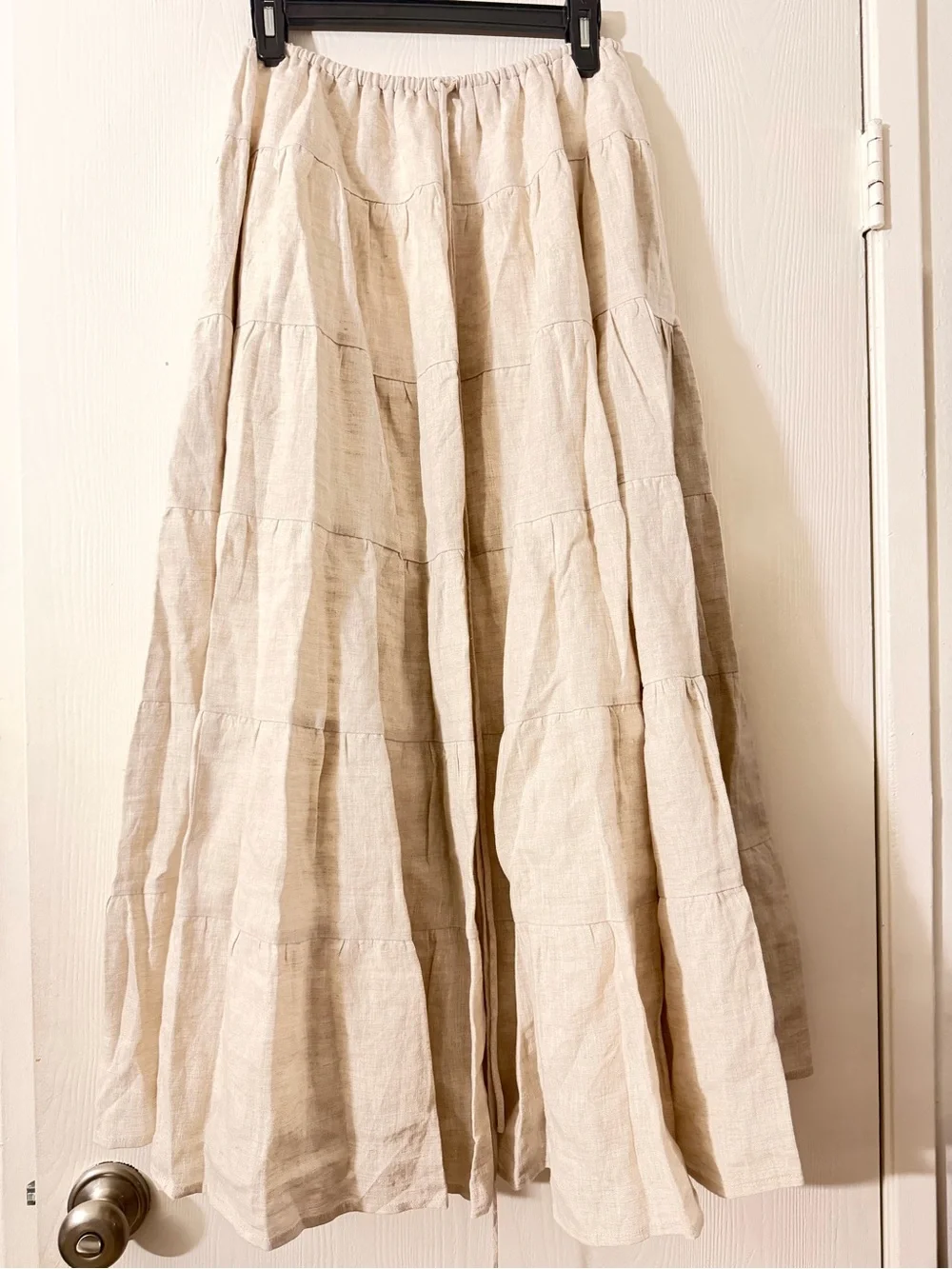 Beige Maxi Skirt